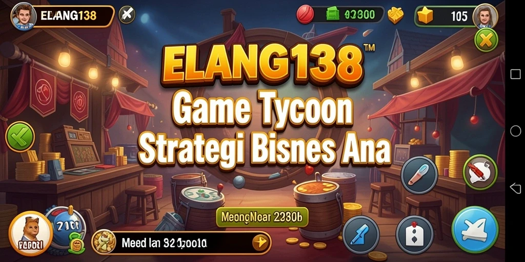 Gameplay seru ELANG138 dengan grafis menarik dan strategi bisnis.