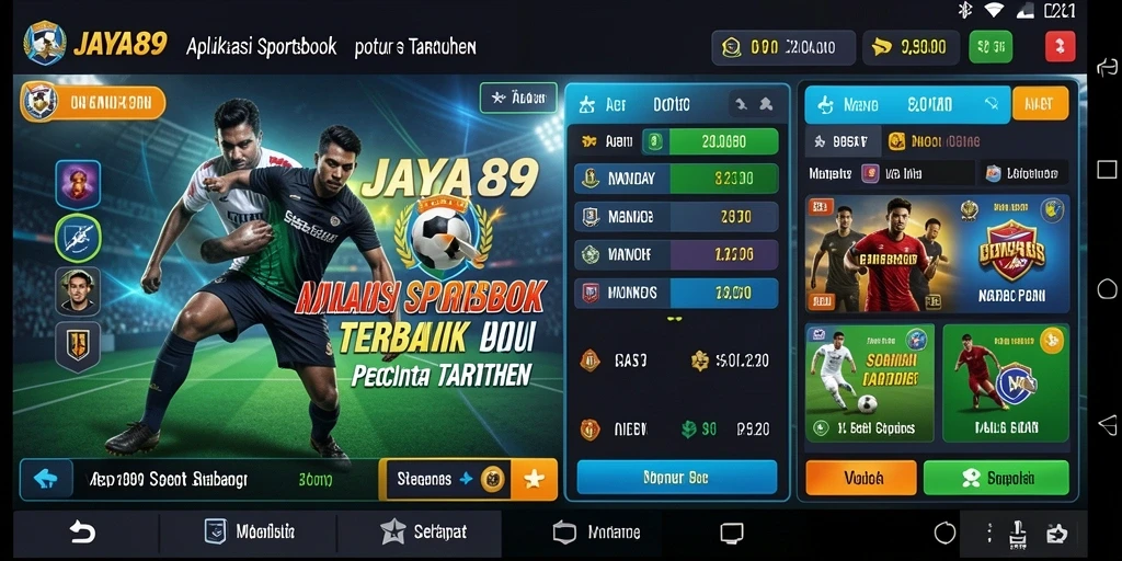 Tampilan gameplay Sportsbook yang menarik dan penuh aksi.