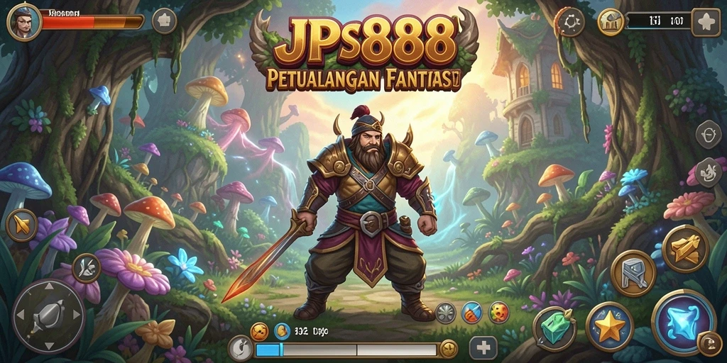 Tangkapan layar dari gameplay seru dalam JPS888 di dunia petualangan.