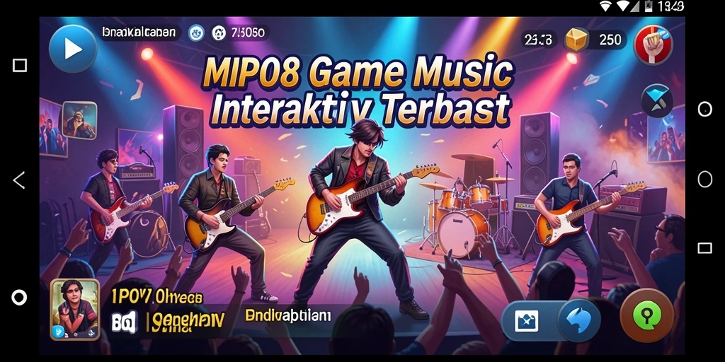 Gameplay MPO08 menunjukkan keseruan bermain musik secara interaktif.