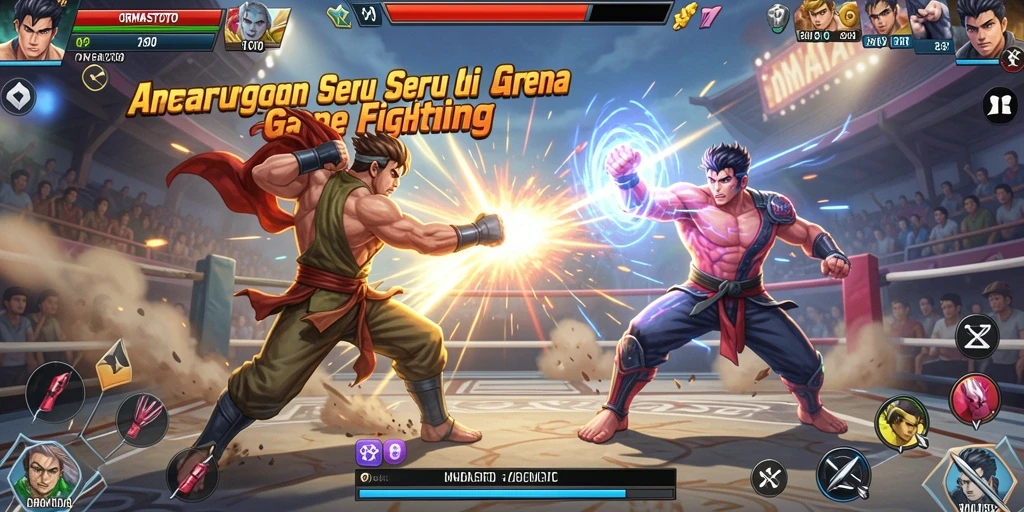Gameplay seru ORMASTOTO dengan aksi pertarungan mendebarkan.