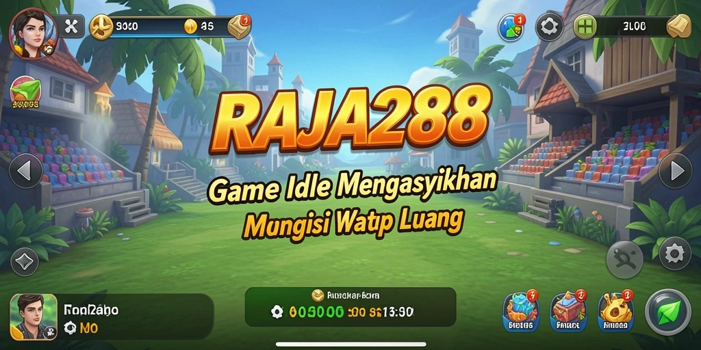 Tampilan gameplay menarik dan menyenangkan dari RAJA288.