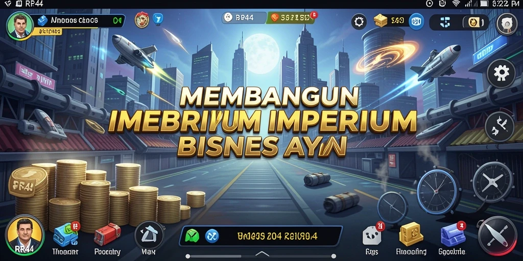 Tampilan gameplay RR44 yang menarik dan penuh strategi.