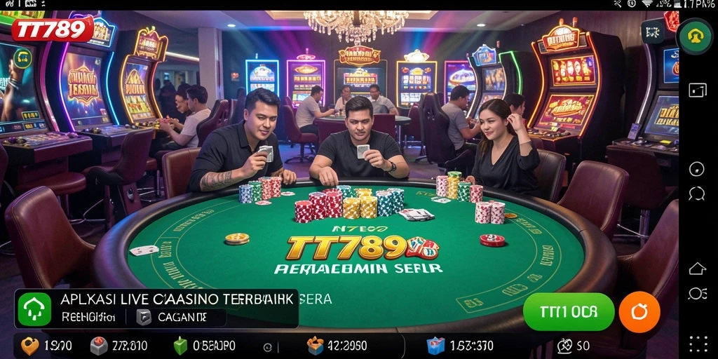 Gameplay Live Casino yang seru dan interaktif di TT789.